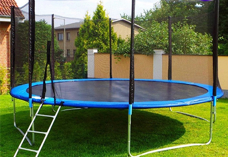 Commercial Small Outdoor  Round Trampoline